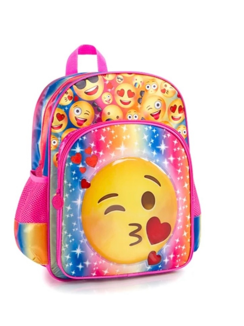 NWT Heys Kids Pink Emoji Backpack